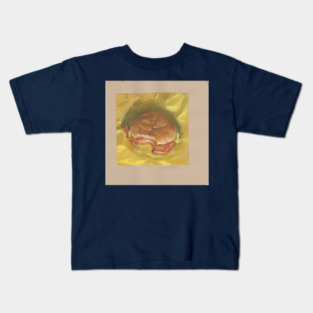 Cheeseburger Kids T-Shirt by TheMainloop